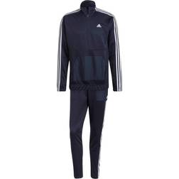 Adidas Aeroready Tricot Quarter-Zip Tracksuit Men - Legend Ink