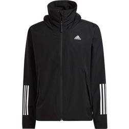 Adidas BSC 3-Stripes Rain. Rdy Jacket - Black