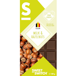 Sweet-Switch Chocolade Melk Hazelnoot 100 gr