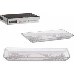 Pasabahce Madlen Serving Tray 2pcs