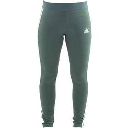 adidas Women Sportswear Essentials 3-Stripes Leggings - Green Oxide