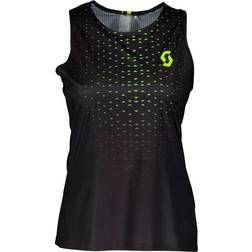 Scott RC Run Tank Top Women - Black/Yellow