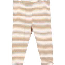 Serendipity Baby Stripe Rib Leggings - Desert/Offwhite (M105)