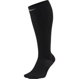 Nike Spark Lightweight Over-The-Calf Compression Running Socks Unisex - Black