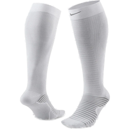 NIKE Spark Lightweight Over-The-Calf Compression Running Socks Unisex - White