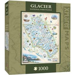 Masterpieces Xplorer Maps Glacier 1000 Pieces