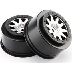 HPI Racing Mk 10 V2 Wheel Matt Chrome 4.5mm 2pcs