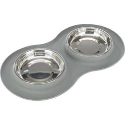 Trixie Bowl Set Silicone/Stainless Steel /