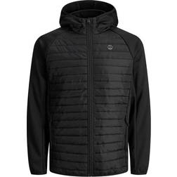 Jack & Jones Light Quilted Jacket - Black/Black