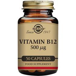 Solgar Vitamin B12 500µg 50 pcs