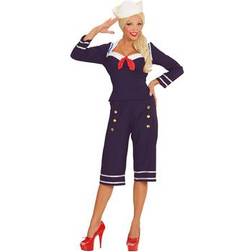 Widmann Costume Bleu Marine Girl Chic 50's Taille