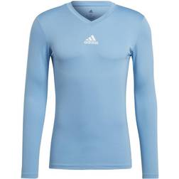 adidas Team Base Long Sleeve T-shirt Men - Team Light Blue