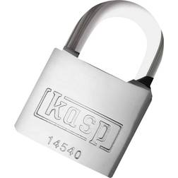 Kasp K14540A1 Cadenas 40 mm Fermeture Universelle Acier Inoxydable Avec Serrure Clé C905551