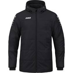 JAKO Coachvest Team Met Kap - Zwart