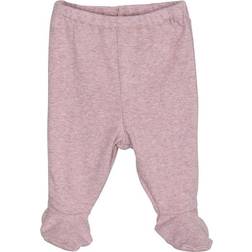 Serendipity Newborn Pants w/Feet - Wood Rose