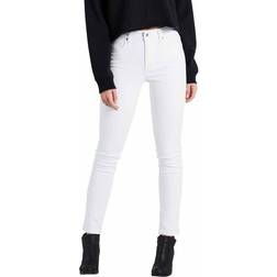 Levi's 721 High Rise Skinny Jeans - Western White