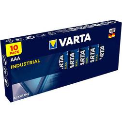 Varta Industrial AAA Compatible 10-pack Blue
