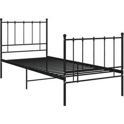 vidaXL Metal 99cm Sängram 90x200cm
