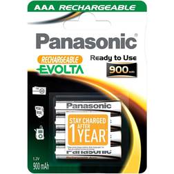 Panasonic Rechargeable Evolta AAA 900mAh 4-pack