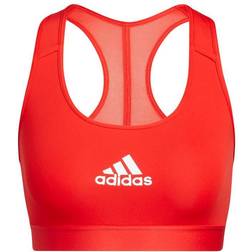 Adidas Powerreact Training Medium-Support Bra - Vivid Red