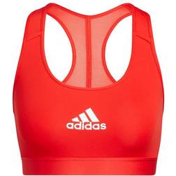 adidas Powerreact Training Medium-Support Bra - Vivid Red
