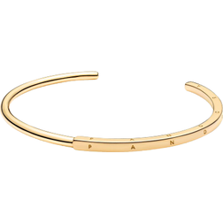 Pandora Signature I-D Bangle - Gold