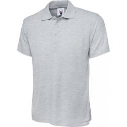 Uneek Classic Polo Shirt - Heather Grey