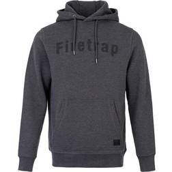 Firetrap Graphic OTH Hoodie - Charcoal Marl