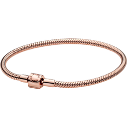 Pandora Moments Snake Chain Armband - Verguld/Roségoud