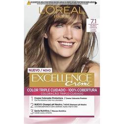 L'Oréal Paris Loreal Excellence Crème 7.1 Dark Ash Blonde