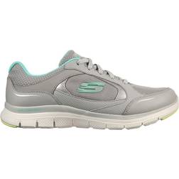 Skechers Flex Appeal 4.0 True Clarity W - Grey/Turquoise