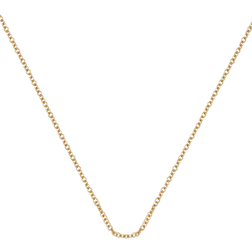 Monica Vinader Fine Chain 24" with adjuster, Gold Vermeil on Silver