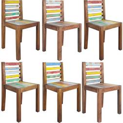 vidaXL 3082891 Kitchen Chair 85cm 6pcs