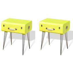 vidaXL - Bedside Table 36x49.5cm 2pcs
