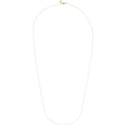 Monica Vinader Gold Fine Beaded Chain Necklace Adjustable 41-46cm/16-18'