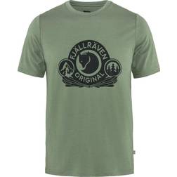 Fjällräven Abisko Wool Classic SS T-shirt - Patina Green