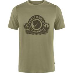 Fjällräven Abisko Wool Classic SS T-shirt - Light Olive