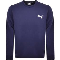 Puma Essentials Small Logo Crew Neck Sweatshirt - Navy