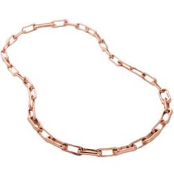 Monica Vinader Alta Capture Charm Necklace - Rose Gold