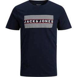 Jack & Jones Boy's Logo T-shirt - Blue/Navy Blazer (12152730)