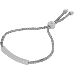 Monica Vinader Linear Friendship Bracelet - Silver/Metallica