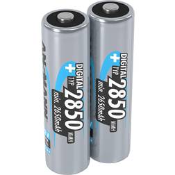 Ansmann Digital NiMH Rechargeable AA 2850mAh 2-pack