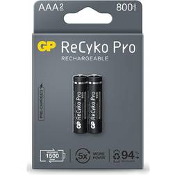 GP Batteries ReCyko Pro AAA Battery 2-pack