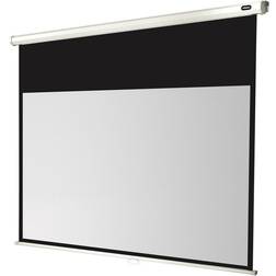 Celexon Ecran de projection Manuel Economy 180x102 16:9 Dos noir Contours noirs Blanc
