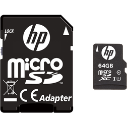 HP MicroSDXC Class 10 UHS-I U1 64GB +Adapter