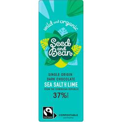 Seed and Bean Cornish Sea Salt & Lime Mini Bar 25g