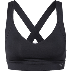 Puma Own It Mid Impact Training Sports Bra - Black