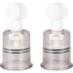 Easytoys Nipple And Clit Suckers Medium 2 Pc Clear