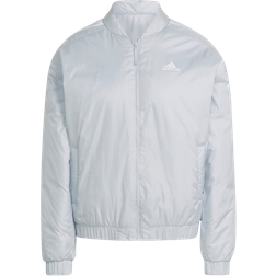 Adidas Women's Essentials Insulated Bomber Jacket - Halo Blue