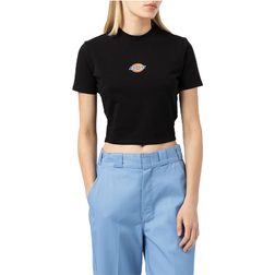 Dickies Maple Valley Cropped T-Shirt - Black